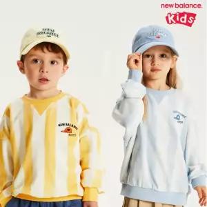 [롯데백화점]뉴발란스 Ready Set Rugby!_세로 스트라이프 라운드넥 스 셔츠 (NK9CG1303U)