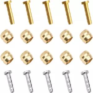 시마노 BH59/BH90 및 SRAM/Avid 브레이크 호스와 호환되는 10팩 자전거 유압 디스크 올리브 바브 인서트