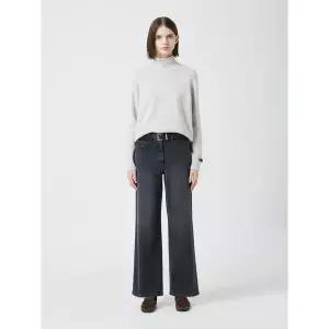 [CC콜렉트](강남점)[씨씨콜렉트]다트 와이드 데님 팬츠_C254PSA435