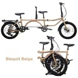성인용 접이식 탠덤 자전거 크루저 인용 인치 해변 20 26 야외 도시 여행