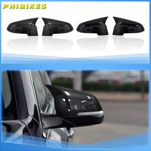 BMW 호환 5 6 7 시리즈 F10 F11 F18 GT F07 F06 F12 F13 LCL F01 F02 카본 파이버 사이드 리어뷰 미러 커버