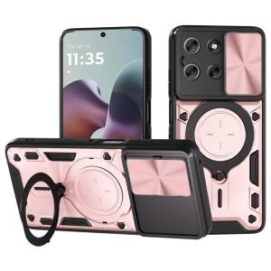 모토 엣지 70 케이스 충격 방지 아머 슬라이드 카메라 보호 백 커버 모토로라 엣지70 에어 마그네틱 자석