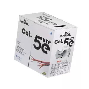 동일전선 국산 Cat.5e UTP 300m BOX 옥외용 방수 랜선 랜케이블 제작용 네트워크 케이블 CCTV 옥외 공사