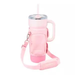 스타벅스 단테 텀블러 크로스 스트랩백 토트 핑크 BNA