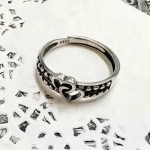 하나만으로돋보이는 학생하트반지 순은 커플링 스털링 은 유화반지 하트 은반지커플링