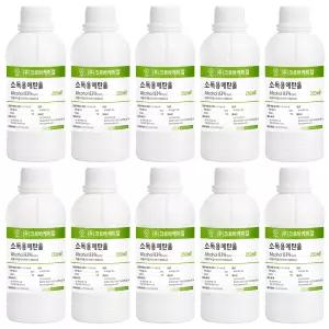 크로바 소독용에탄올 83% 소독용알콜 의약외품 250ml 10개