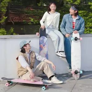 레버딜 롱보드 선물 강습용 초보자 연습용 입문용 u자형 스무스한 완제품 탄성력 고수