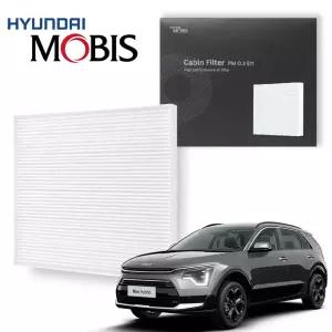 현대모비스 니로 에어컨 필터 순정 PM0.3 E11 차량용 용공기청정기 자동차교체 청소 미세먼지 헤파 DE SG2