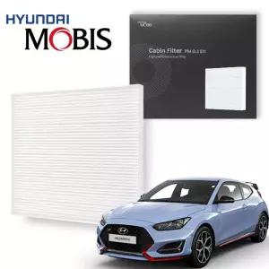현대모비스 벨로스터 에어컨 필터 순정 PM0.3 E11 차량용 용공기청정기 자동차교체 청소 미세먼지 헤파 FS