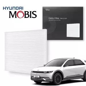 현대모비스 아이오닉 에어컨 필터 순정 PM0.3 E11 차량용필터 용공기청정기 자동차교체 청소 미세먼지 헤파