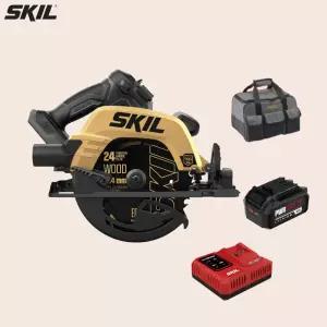 스킬 SKIL 원형톱 골드에디션 20V 184mm 배터리1개 충전기1개 가방포함 세트