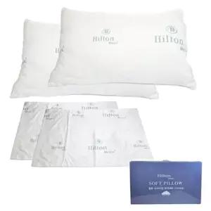 힐튼 bns 프리미엄 세트 포함 개별고급케이스 베개 2P 베개피 피 커버 배게 덮게 덮개 베개