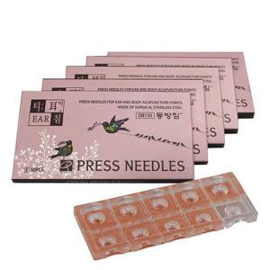 동방 티침 귀침 수지침 붙이는 침 이침 1박스(50pcs)