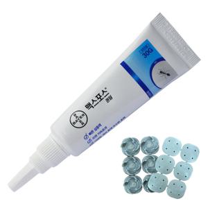 개미약 살충 겔 맥스포스퀀텀30g 모든종류개미 퇴치 제거 먹이캡10개포함 셀렉트겔