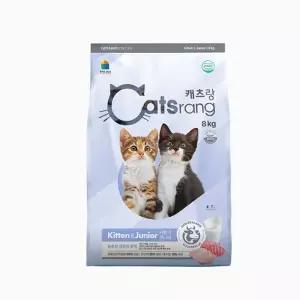 캐츠랑 키튼 8kg 2세이하 아기고양이사료 닭고기참치