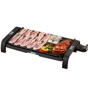 테팔 공식판매처 넌스틱 코팅 전기 와이드 그릴 CB522851 불판