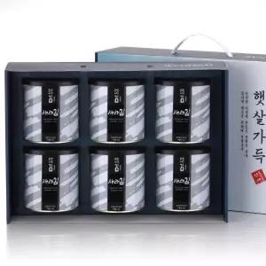 [가온애] 햇살가득 광천김세트 프리미엄 캔1호 / 김선물세트 김세트 보험선물 판촉선물 추석선물 캔김선물