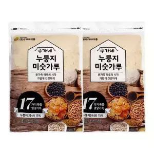 구가네식품 누룽지 미숫가루 1kg 2개