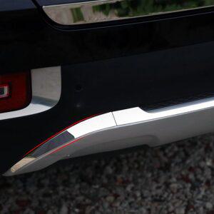 팰리세이드 뒷 범퍼 가니쉬 유광크롬 몰딩 4P