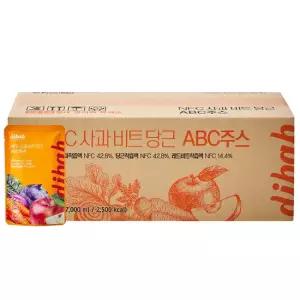 [단하루특가] 디밥 NFC사과비트당근 ABC주스 70ml 100포x1박스
