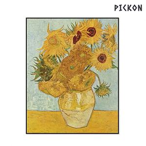 [픽콘]명화액자 반고흐_해바라기