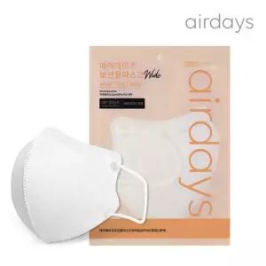 에어데이즈 KF94 새부리형 마스크 중형와이드 50매 화이트
