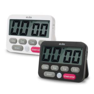 아쿠바 듀얼타이머 쿠킹 요리 수험생 공부 무음 타이머