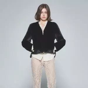 [사바티에](강남점)25FW 슬라이트 쉬어드 밍크 자켓_BLACK (J62522SS) RE-ORDER