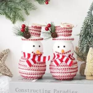 [텐바이텐]당근코 모자 눈사람 2개 세트