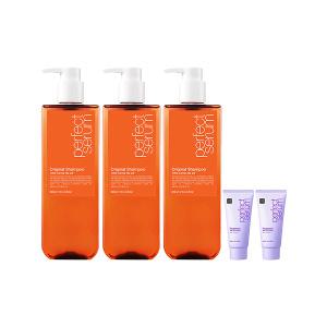 미쟝센 퍼펙트 세럼 샴푸 오리지널 680ml, 3개 + 증정(매직스트레이트 트리트먼트 31ml, 2개)
