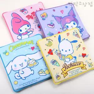 산리오 논슬립 메모리폼 방석 1p 캐릭터 사무실 학생방석 미끄럼방지 식탁 수험생 의자