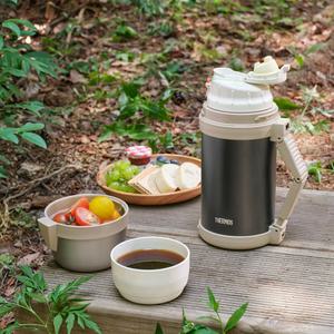 써모스 대용량 더블컵 보온병 FDH-1406K 1400ml 등산 산악 분유