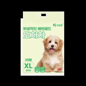 도차차 배변 패드 강아지 애견 100g  XL(76 x 90cm) SAP 9g, 20매,3팩
