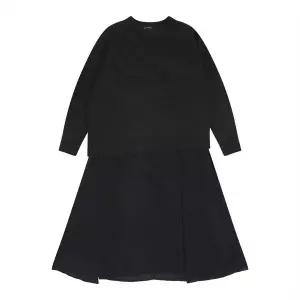 [코데즈컴바인](신세계 사우스시티) 니트 풀오버 우븐 원피스 셋업 (CJD-OP513WA)