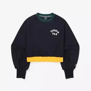 [롯데백화점]휠라 테니스 라이프 뉴크롭 맨투맨 (FS2POF3363F_INA)