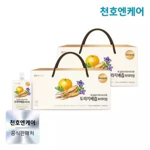[NS홈쇼핑][천호엔케어] 도라지배즙 프리미엄 80ml 30팩 2박스 /배도라지..[34950623]