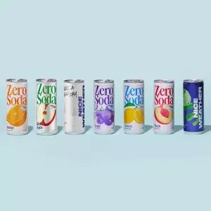 클룹 제로소다 250ml 24입 (포도/레몬/청사과/복숭아/소다/레드애플/오렌지)