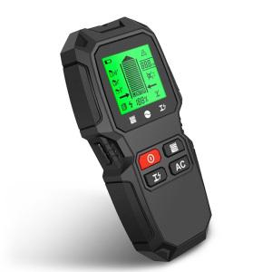 고급형 5in1 벽 스캐너 금속 활선 철근 전선 목재 벽체 탐지기 LUAZ-CN2