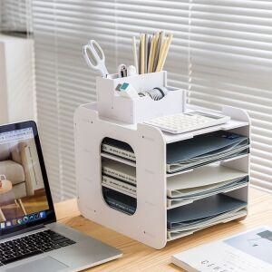 노리스  서류 보관함 문서 정리함 트레이 보관 정리대 A4 파일 서류함 수납장