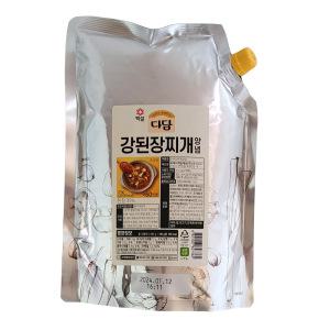다담 강된장찌개양념 2kg 대용량 식당 찌개양념장