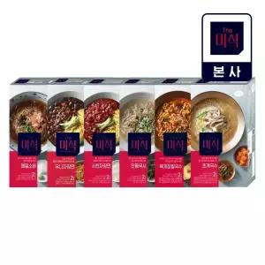  [더미식] 유니/사천자장면/메밀소바/초계국수/안동국시/육개장칼국수 3개 골라담기