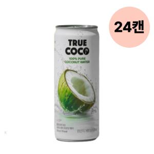 클룹 트루코코 코코넛워터 갈증 과채주스 330ml 24캔