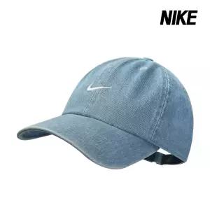 나이키 모자 클럽 언스트럭처 데님 캡 컬리지 에게안 스톰 썬더 블루 HF0383-429