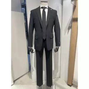 [지이크](센텀시티점)25S/S [ITALY FABRIC] 이태리 최고급 프리미엄(사방스판) 원단 그레이정장(PKJ2066...