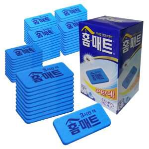 15시간지속 전자모기향용 훈증기 홈매트 리필 60 매트 패드모기향 모기약 콘센트