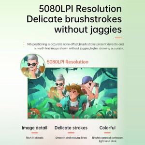 12HD 디지털 그래픽 PC에 태블릿 틸트 디지털 11 6인치 배터리가 WINDOWS 패드 LCD 없는 IPS 아트 스타일러스 아트 필요