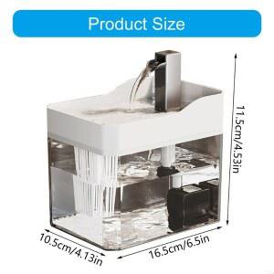 F19B 고양이 수상 저음 슈퍼 선물 용량 슈퍼 선물 디스펜서 분수 자동 슈퍼 개수 고양이를위한