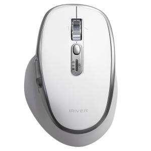아이리버 충전식 무한휠 멀티페어링 무선 마우스 GT300 화이트