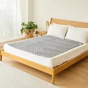 한일의료기 2025년 국내생산 슬리브 워셔블 이중열선 탄소 전기요(대), 더블 135X180cm