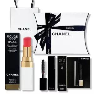 샤넬 립스틱 루쥬 코코 밤 3g+마스카라 선물포장세트 (국내 백화점 선물박스 쇼핑백 포함)